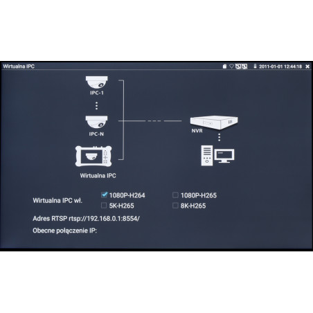 OPTICKÝ REFLEKTOMETER (OTDR) S TESTEROM CCTV CS-R4-50H