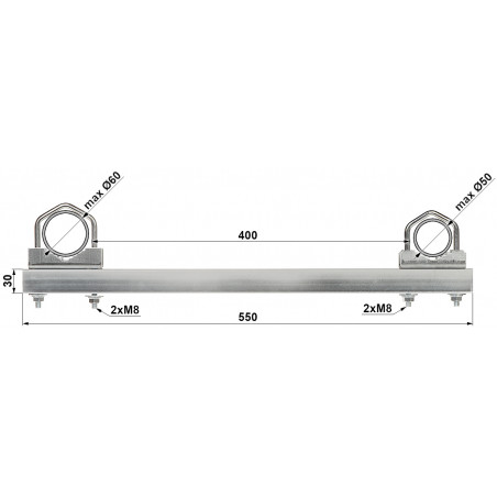 DISTANCNÁ OBJÍMKA OR-40R50/60