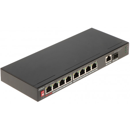 SWITCH POE PFS3110-8ET1GT1GF-96 8-PORTOVÝ SFP DAHUA