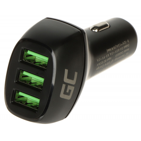 NABÍJACKA DO AUTA USB POWER-RIDE/54W-GC Green Cell