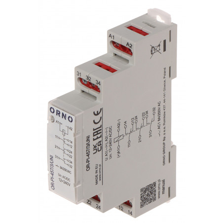 RELÉ OR-PI-457/3/UNI ORNO