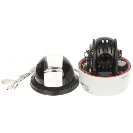 Vzhlad kamery po zdvihnutí krytu Dome