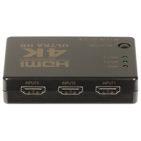 SWITCH HDMI-SW-3/1-IR-4K