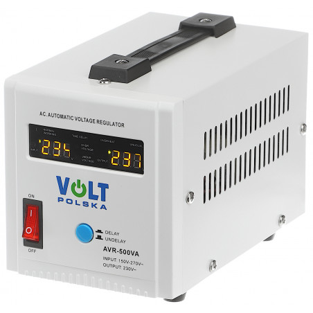 MAINLINE VOLTAGE STABILIZER AVR-500VA VOLT Polska