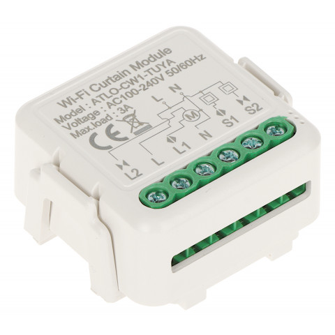 SMART CONTROLLER FOR ROLLER SHUTTERS ATLO-CW1-TUYA Wi-Fi, Tuya Smart
