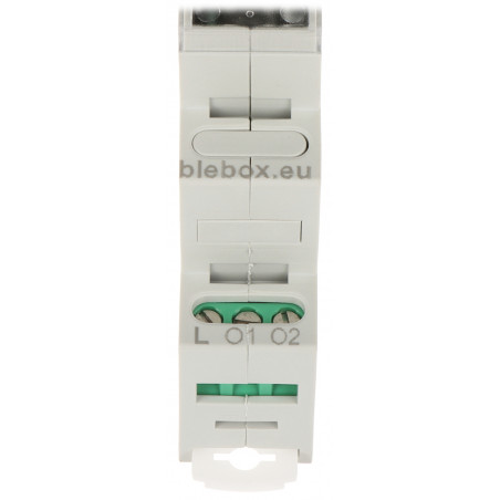 DUAL SMART SWITCH SWITCHBOX-D-DIN/BLEBOX Wi-Fi, 230 V AC