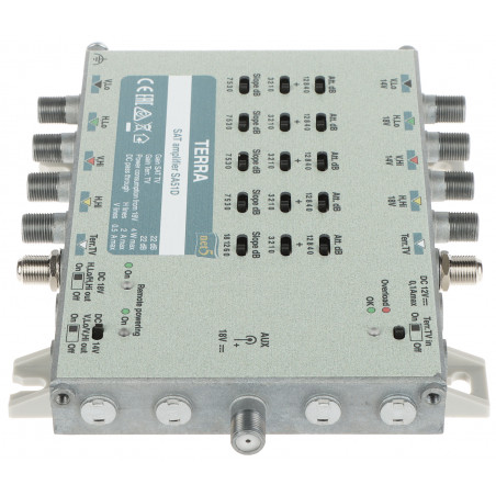 ZOSILNOVAC DO MULTISWITCHA SA-51D 5 VÝSTUPOV / 5  VSTUPOV TERRA