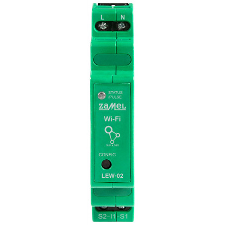 MONITOR ELEKTRICKEJ ENERGIE LEW-02 JEDNOFÁZOVÝ ZAMEL