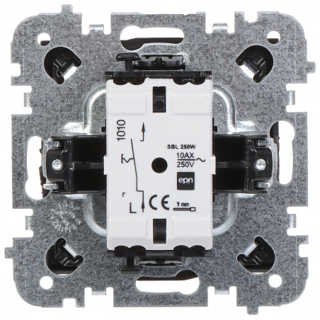 JEDNOPÓLOVÝ SPÍNAC SANTRA/4110-19/EPN 250 V 10 A Elektro-Plast